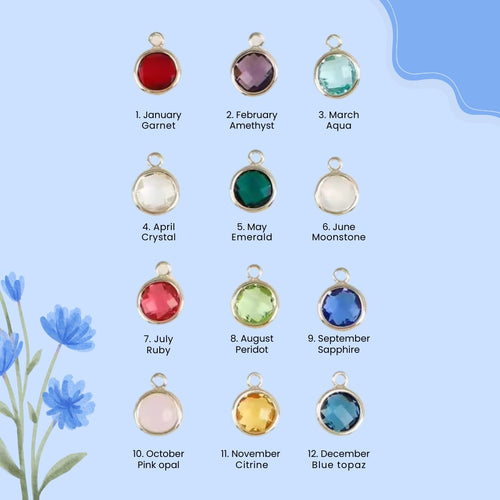 Birthstone Charm