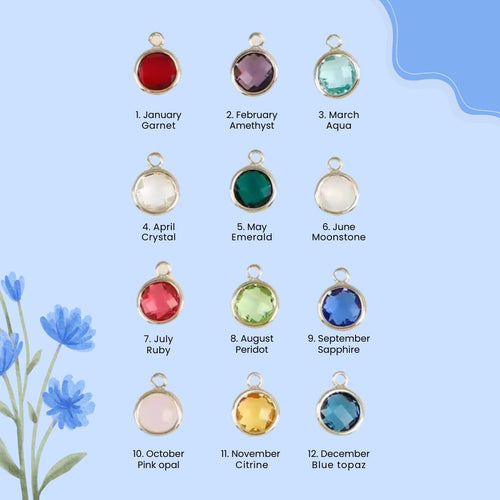 Birthstone Charm