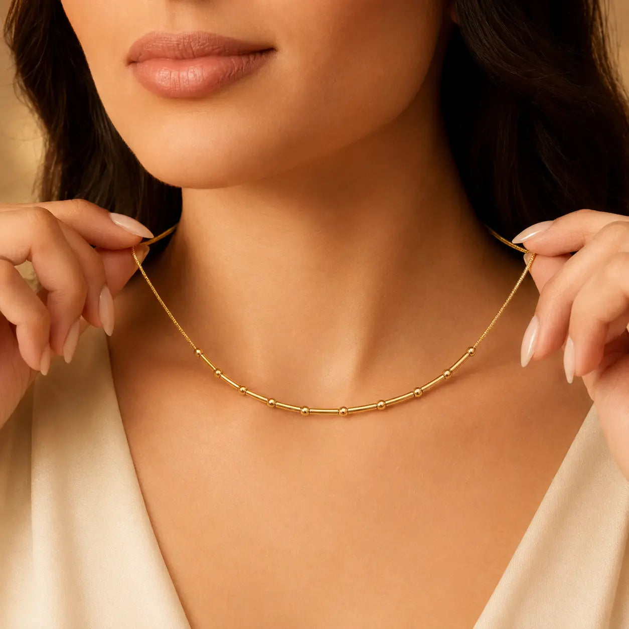 Morse Code Necklace