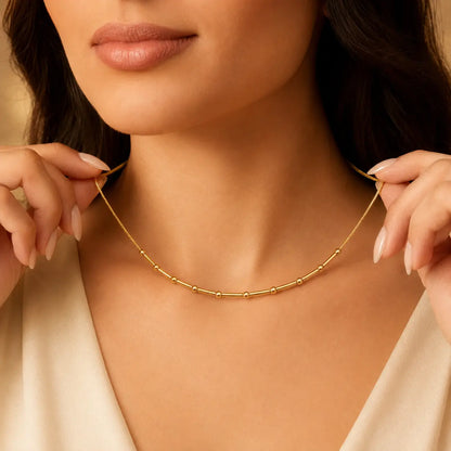 Morse Code Necklace