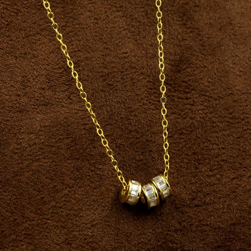 Diamond Trio necklace