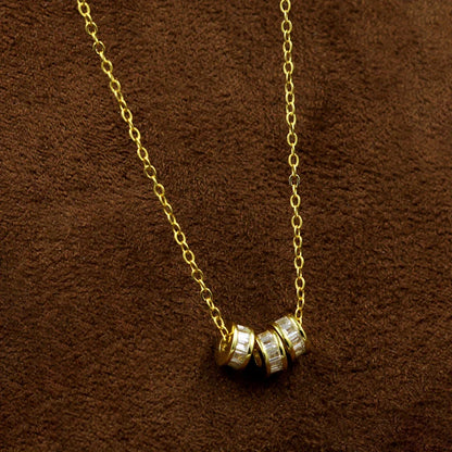 Diamond Trio necklace