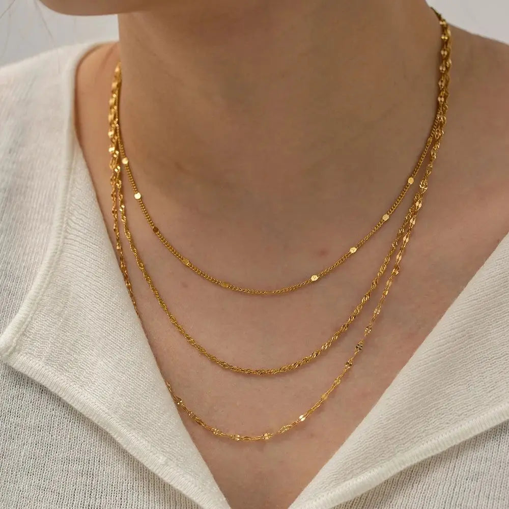 Layered Goldie Necklace