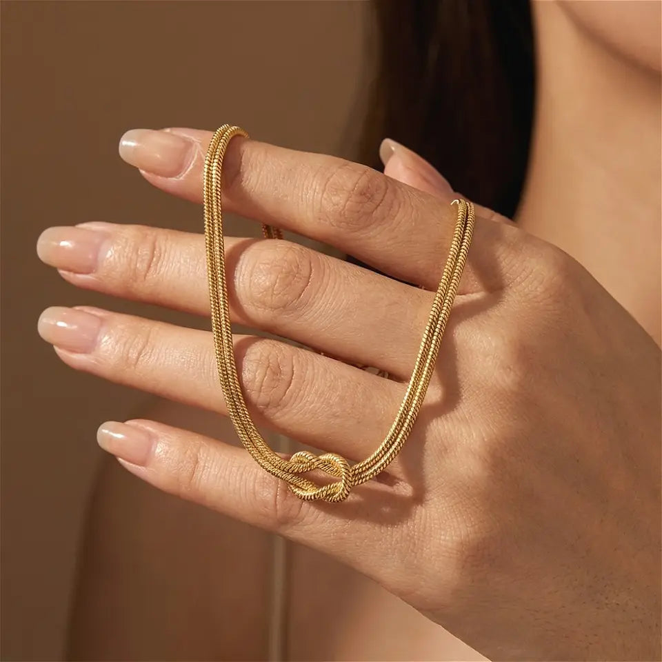 Matching Knot Bracelet Set