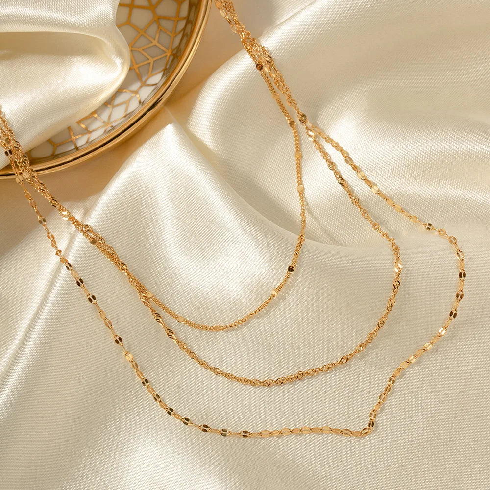 Layered Goldie Necklace