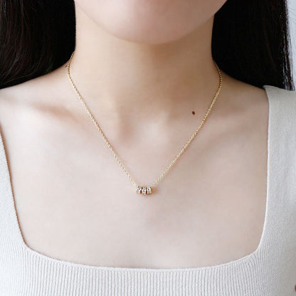 Diamond Trio necklace