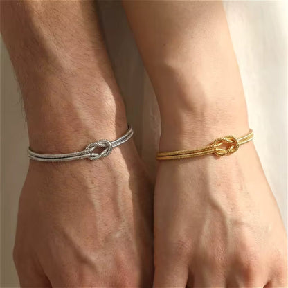 Matching Knot Bracelet Set