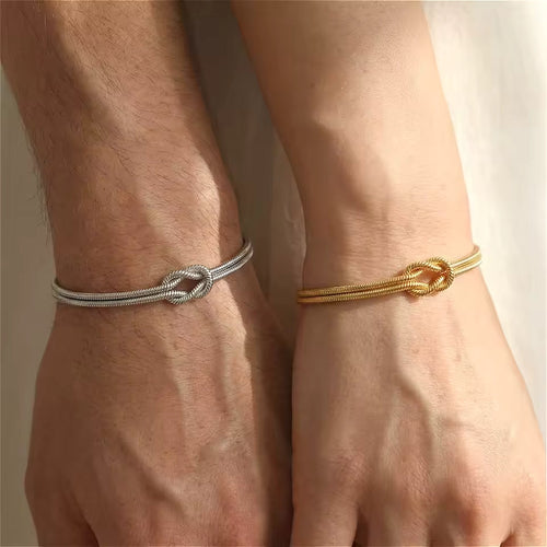 Matching Knot Bracelet Set