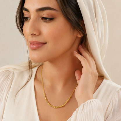 Morse Code Necklace